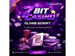 Build Your Million-Dollar Betting Site via Our 7Bit Casino Clone Script