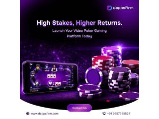 Make Your Mark in iGaming Now With Our Video Poker Game Development Service