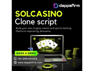 Reinvent Online Gambling with White Label Solcasino Clone Software Now